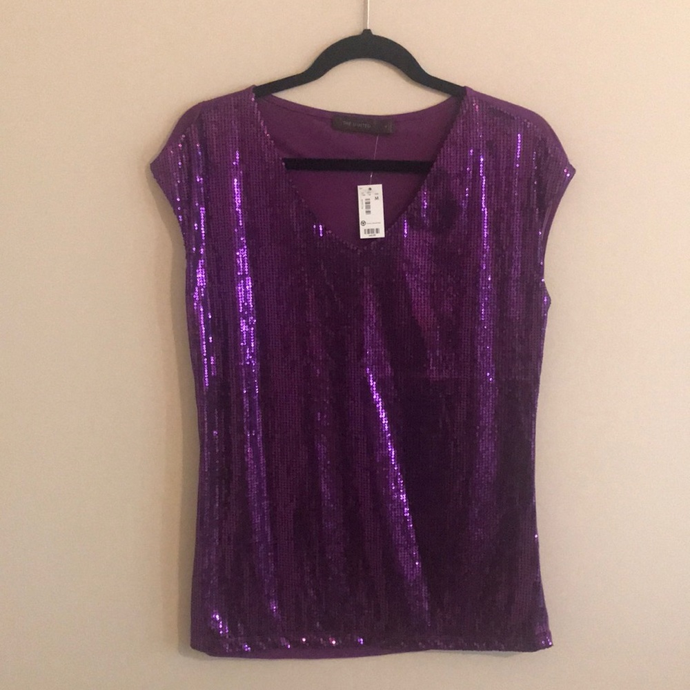 New Years Sequin shirt